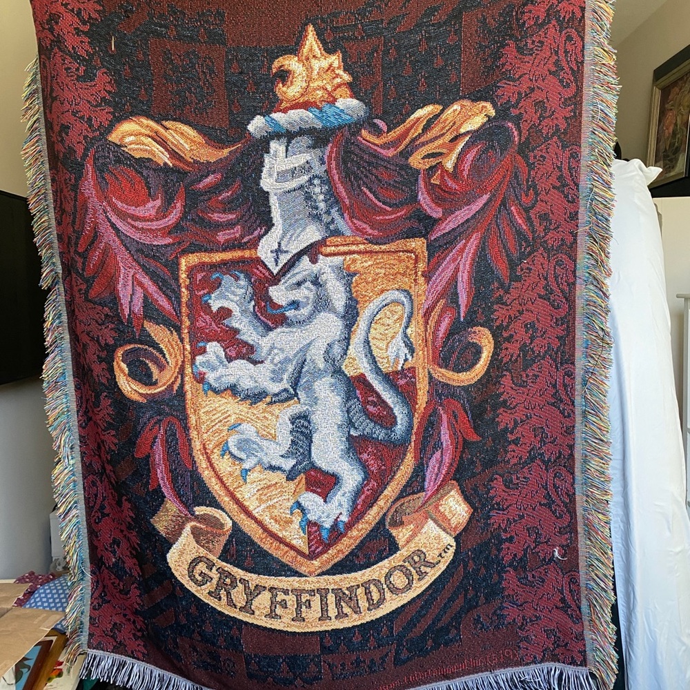 Harry Potter Gryffindor Afghan